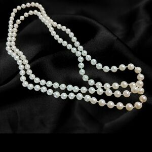 NEW Imitation White Pearl Necklace